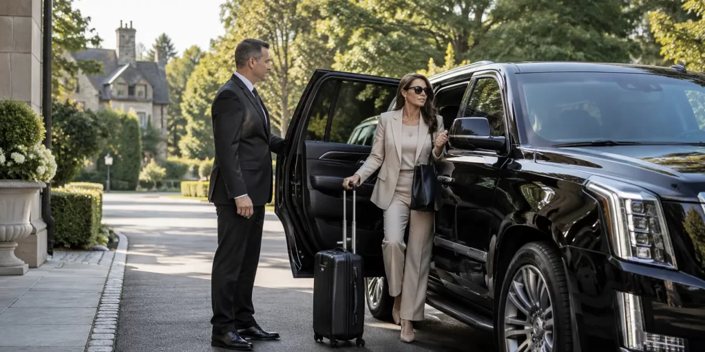 Westchester County Car Service with luxury SUV and professional chauffeur